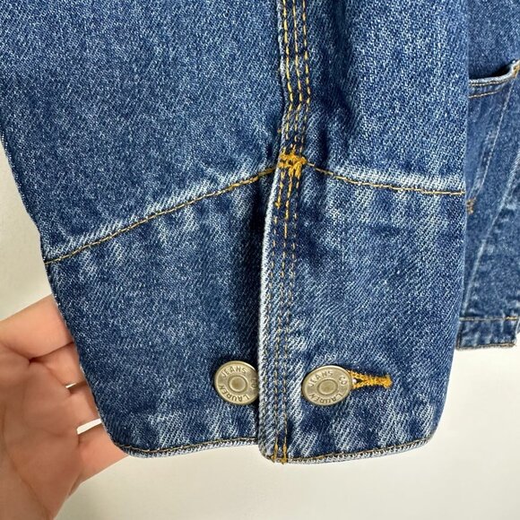 VTG Ralph Lauren Jeans Co Jacket Blue Chore Trucker 90s Barn Medium - Picture 4 of 11